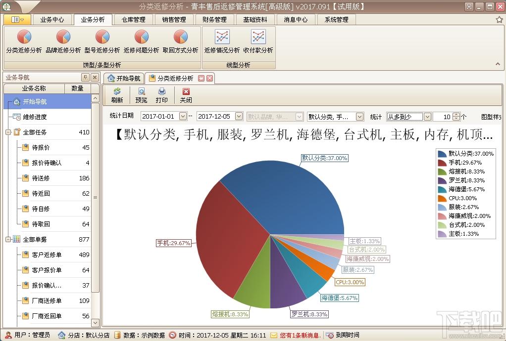 青丰售后返修管理系统,售后返修管理系统